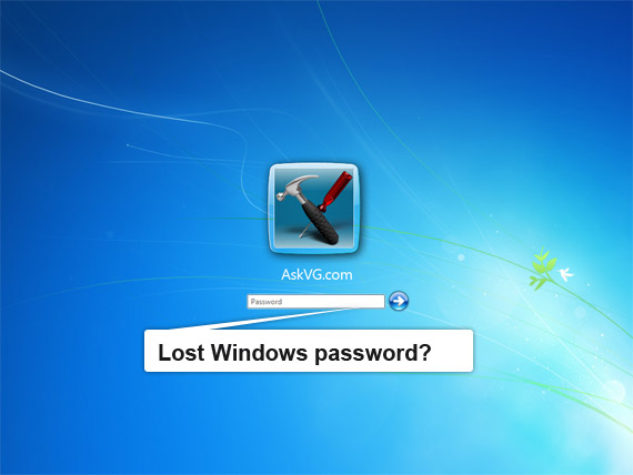 lost windows password
