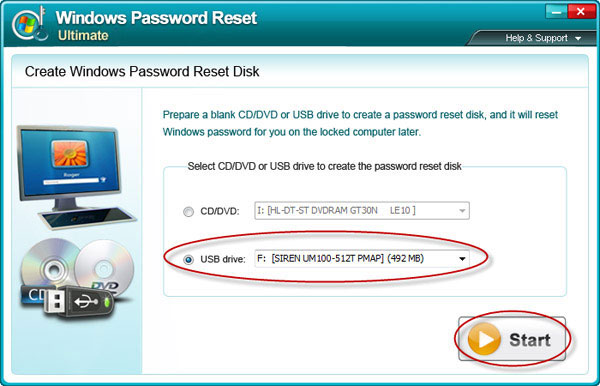 Reset Windows Server 2003 Password password