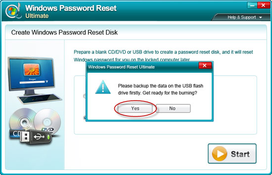 create Windows Server 2000 password reset disk