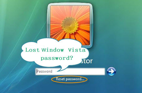 Lost Windows Vista passoword?